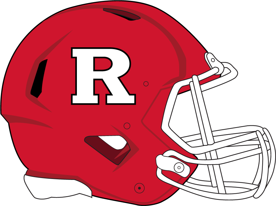 Rutgers Scarlet Knights 2018-Pres Helmet Logo v3 iron on transfers for T-shirts